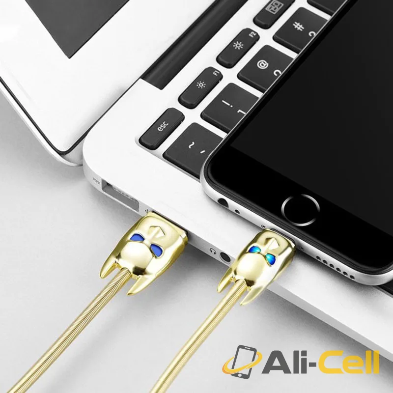 Cable “U30 Shadow knight” charging data Lightning (1.2m) — 5