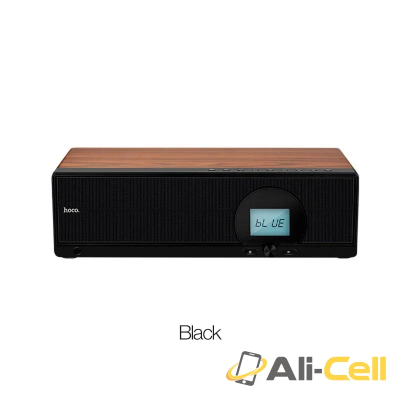Speaker “BS13 Cobalt Wooden” tabletop wired and wireless (EU)