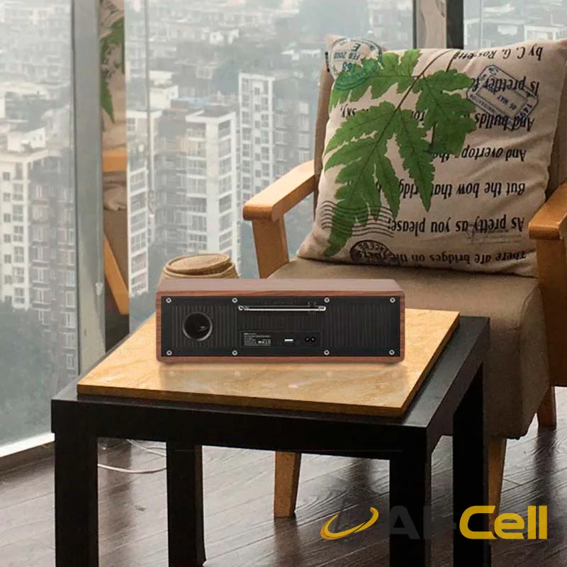 Speaker “BS13 Cobalt Wooden” tabletop wired and wireless (UK) — 7