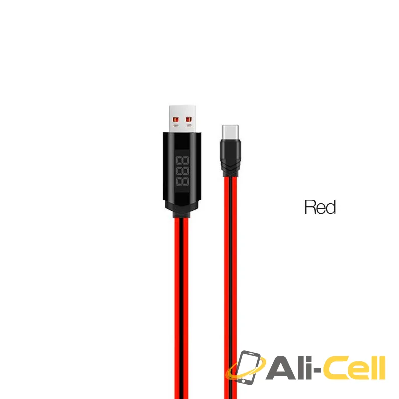 Cable “U29 LED display” charging data sync Type-C (1.2m)