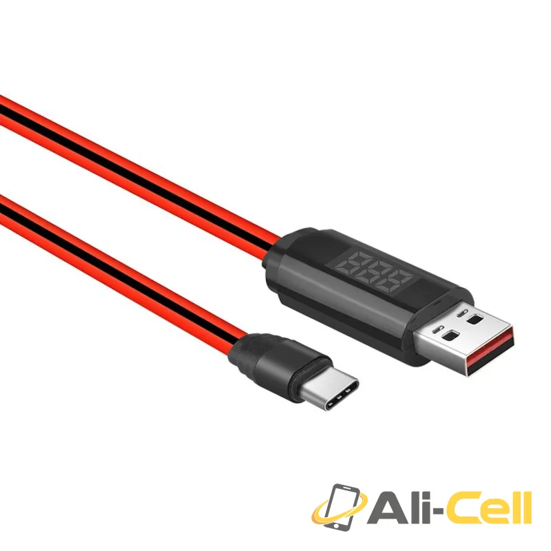 Cable “U29 LED display” charging data sync Type-C (1.2m) — 2