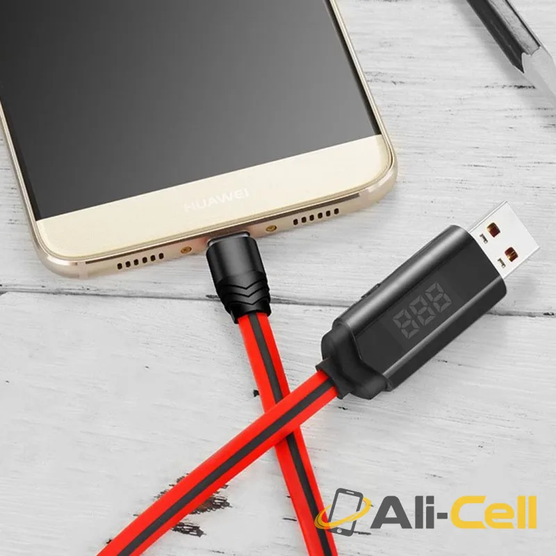 Cable “U29 LED display” charging data sync Type-C (1.2m) — 5