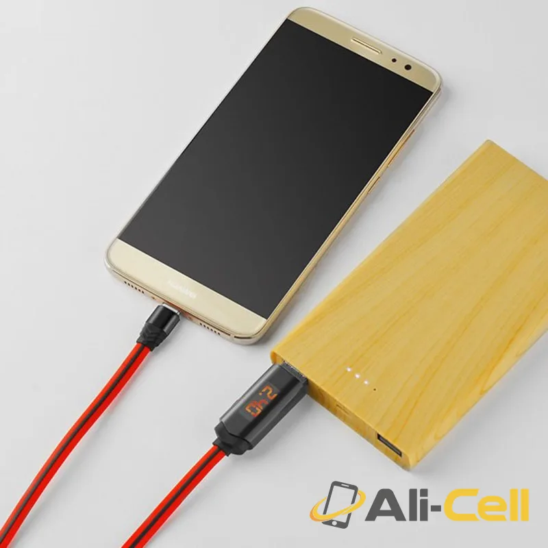 Cable “U29 LED display” charging data sync Type-C (1.2m) — 6