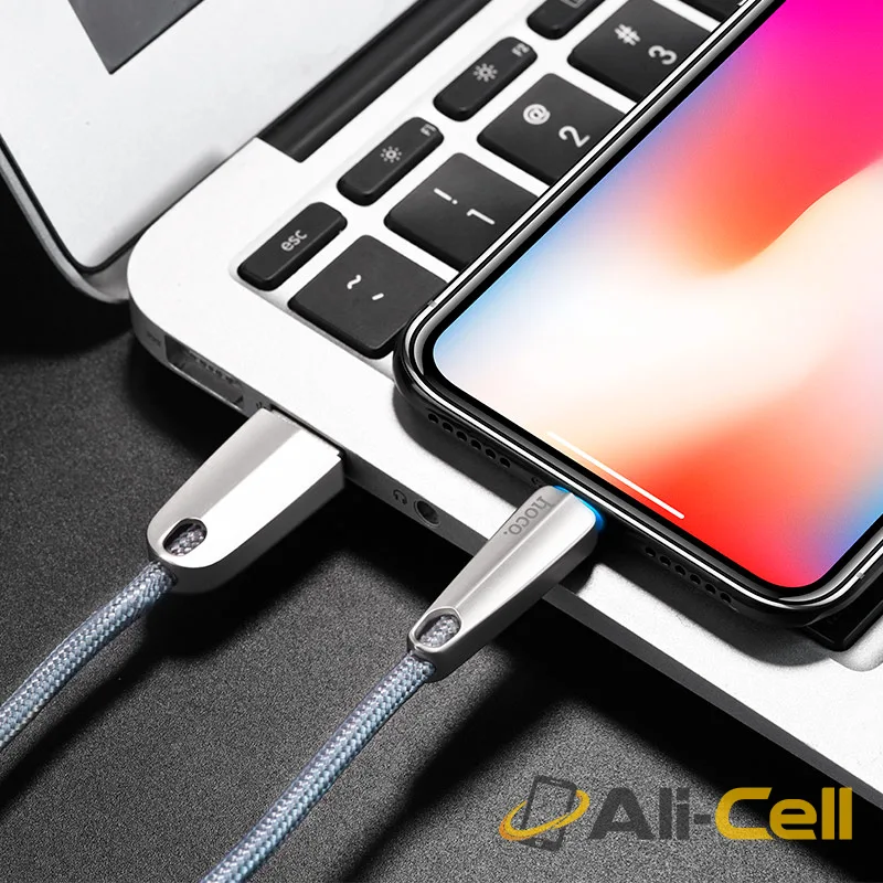 Cable “U35 Space shuttle” charging data Lightning smart power off (1.2m) — 6