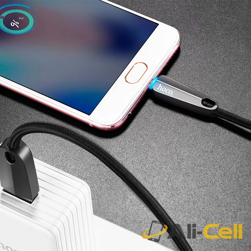 Cable «U35 Space shuttle» charging data Micro USB smart power off (1.2m) — 6