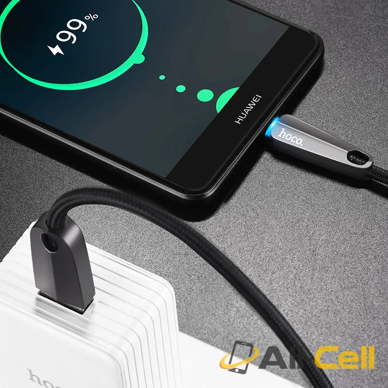 Cable «U35 Space shuttle» charging data Type-C smart power off (2m) — 5