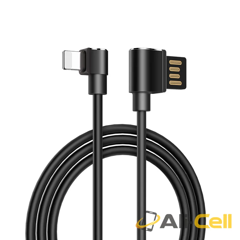Cable «U37 Long roam» 90 degrees charging data Lightning (1.2m) — 2