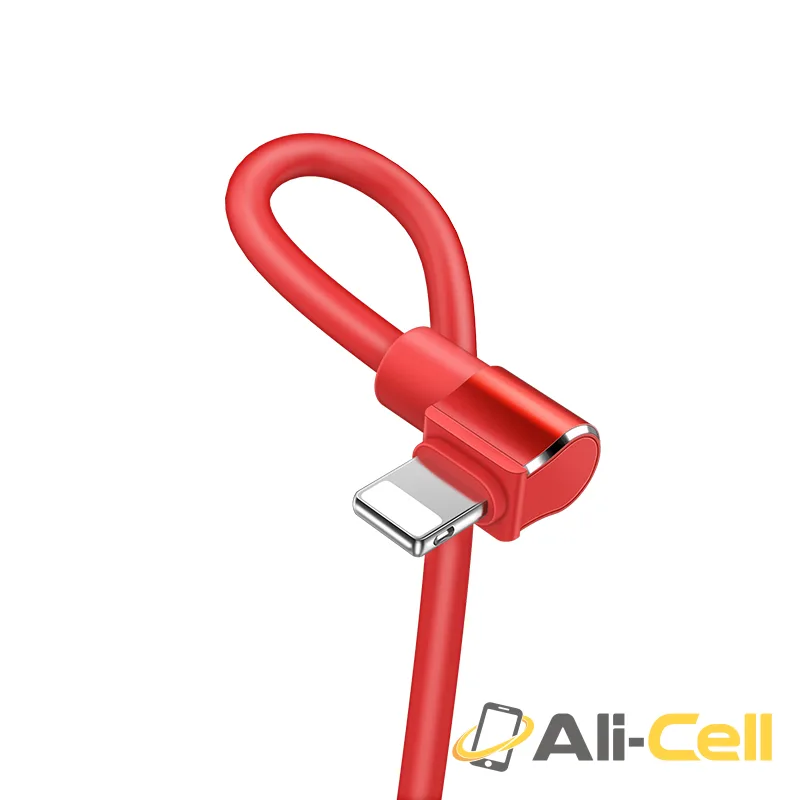 Cable «U37 Long roam» 90 degrees charging data Lightning (1.2m) — 3