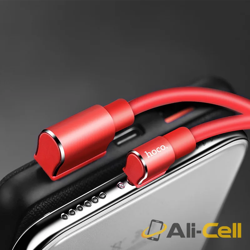Cable «U37 Long roam» 90 degrees charging data Lightning (1.2m) — 5