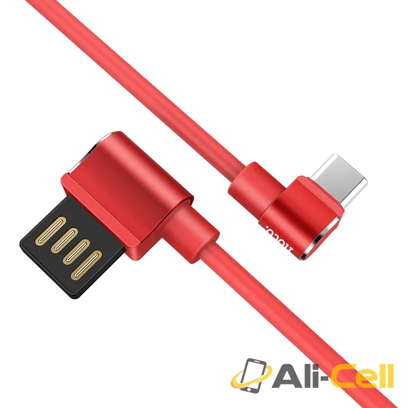 Cable «U37 Long roam» 90 degrees charging data Type C (1.2m) — 2