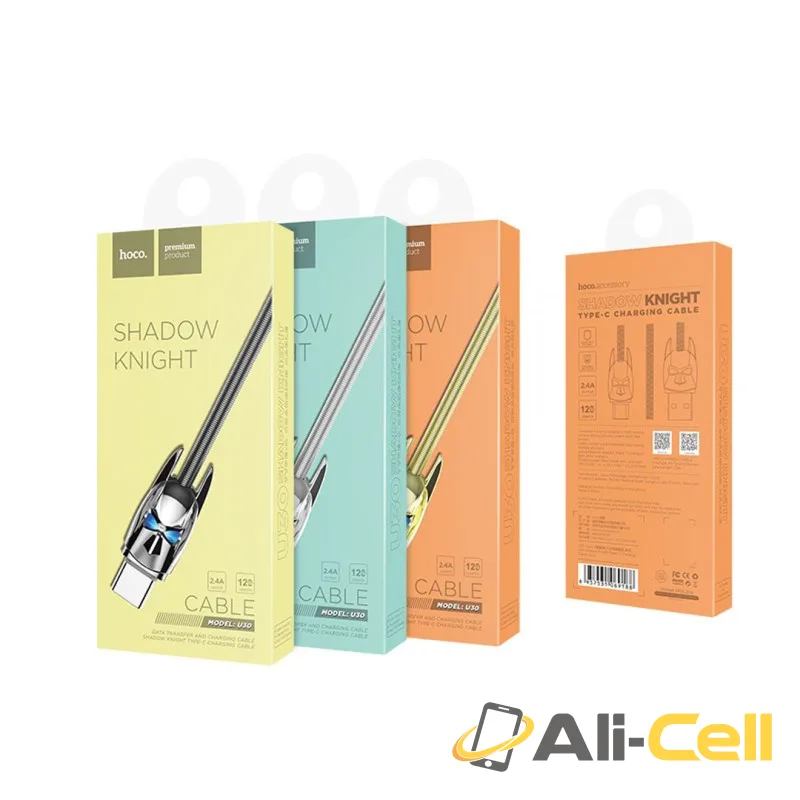 Cable «U30 Shadow knight» charging data Type-C (1.2m) — 7