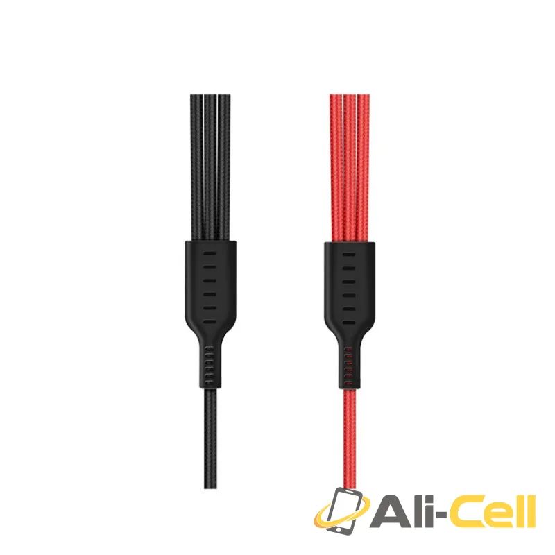 Cable «U31 Benay» charging 3 in 1 Lightning Micro USB Type C (1.2m) — 4