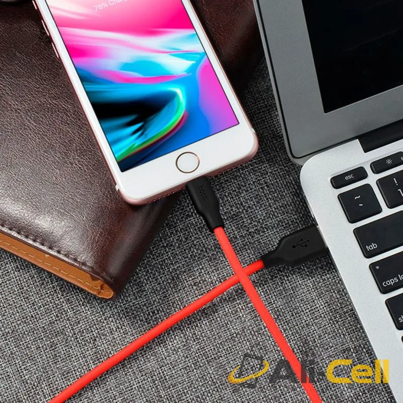 Cable «X21 Silicone» charging data USB to Lightning (1.0m) — 5