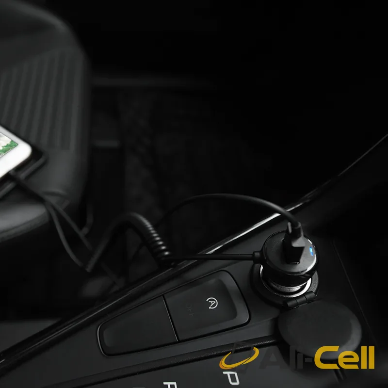 Car charger «Z21A Ascender» single USB built-in cable — 4