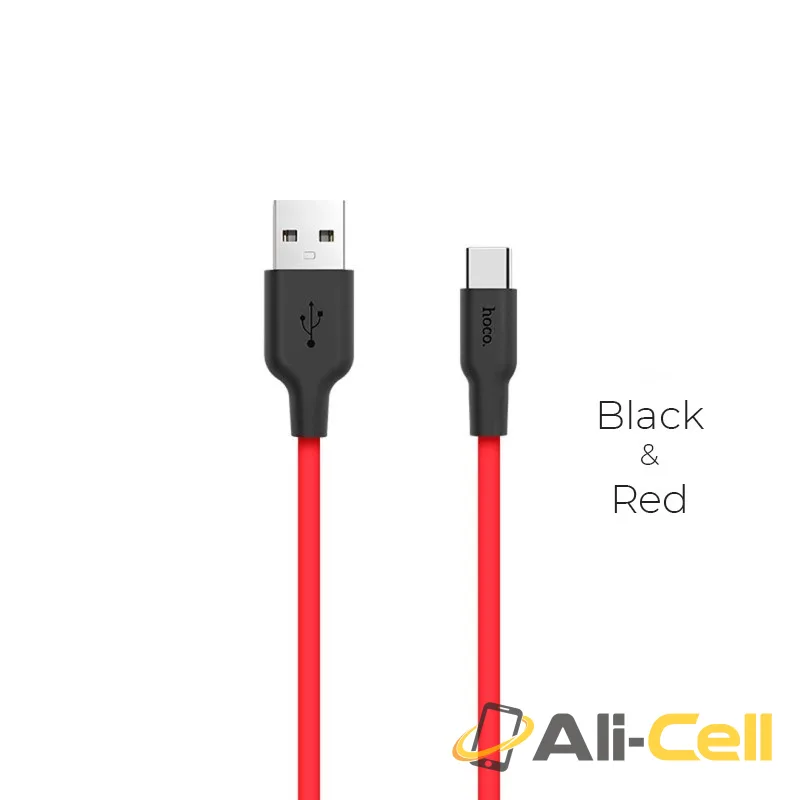Cable «X21 Silicone» charging data USB to Type-C (1.0m)
