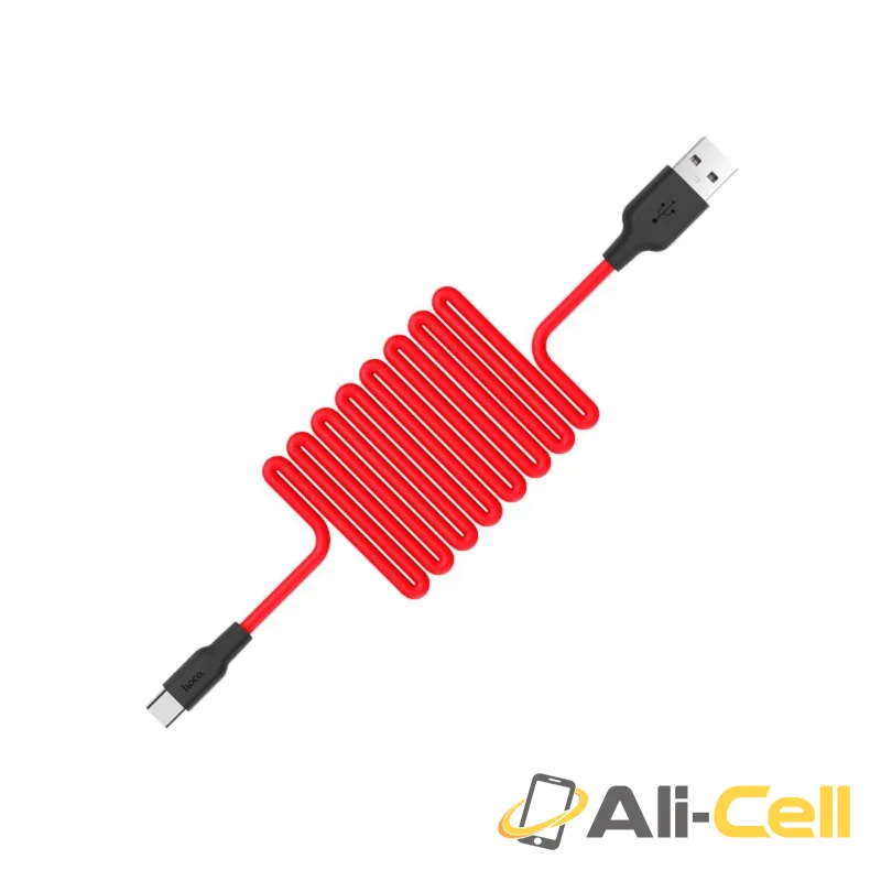 Cable «X21 Silicone» charging data USB to Type-C (1.0m) — 3