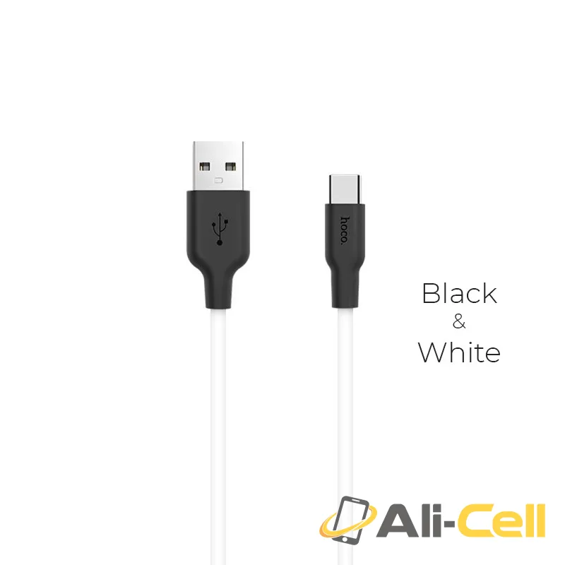 Cable «X21 Silicone» charging data USB to Type-C (1.0m)