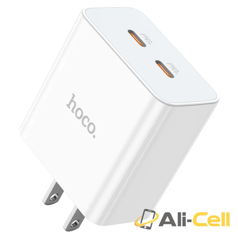 Wall charger “C108 Leader” PD35W US cable set (C108 White, Single) — 2