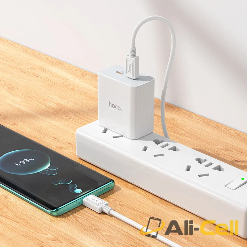 Wall charger “C108 Leader” PD35W US cable set (C108 White, Single) — 7