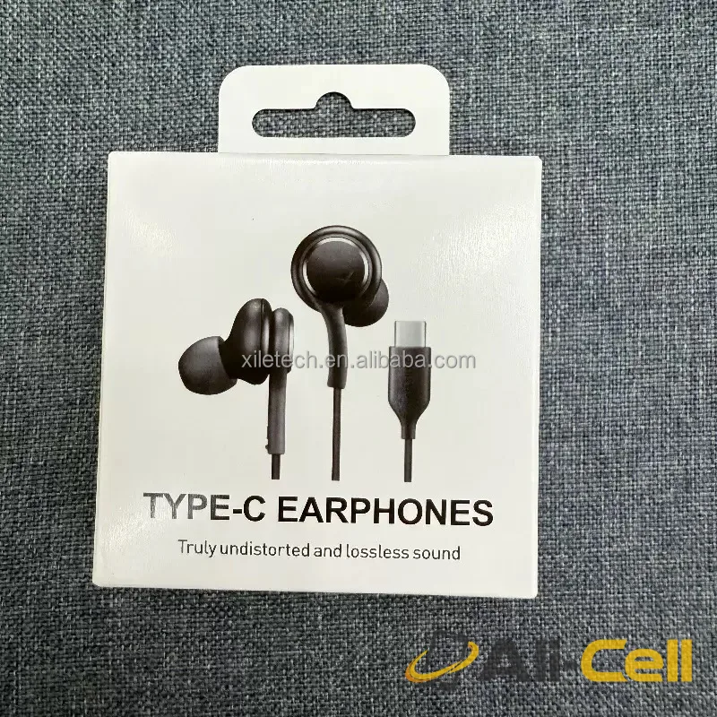 In-Ear Mic Headset Stereo USB-C Earphone for Samsung S26 S25 S24 S20 BOXED