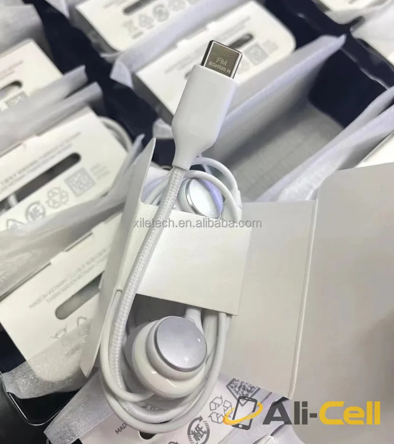 In-Ear Mic Headset Stereo USB-C Earphone for Samsung S26 S25 S24 S20 BOXED — 12