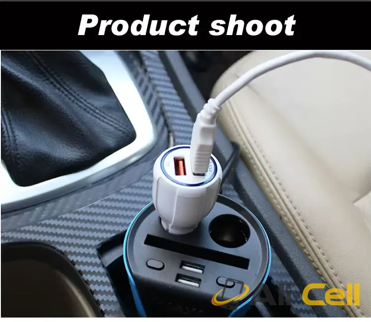 Dual-Port USB Fast Mobile Phone Car Charger — 3