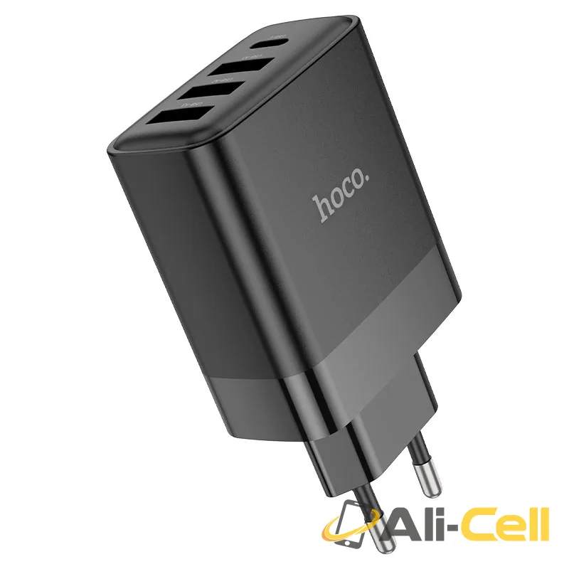 Wall charger “C127A Intelligent” PD45W EU cable set (C127a Black, Single) — 4