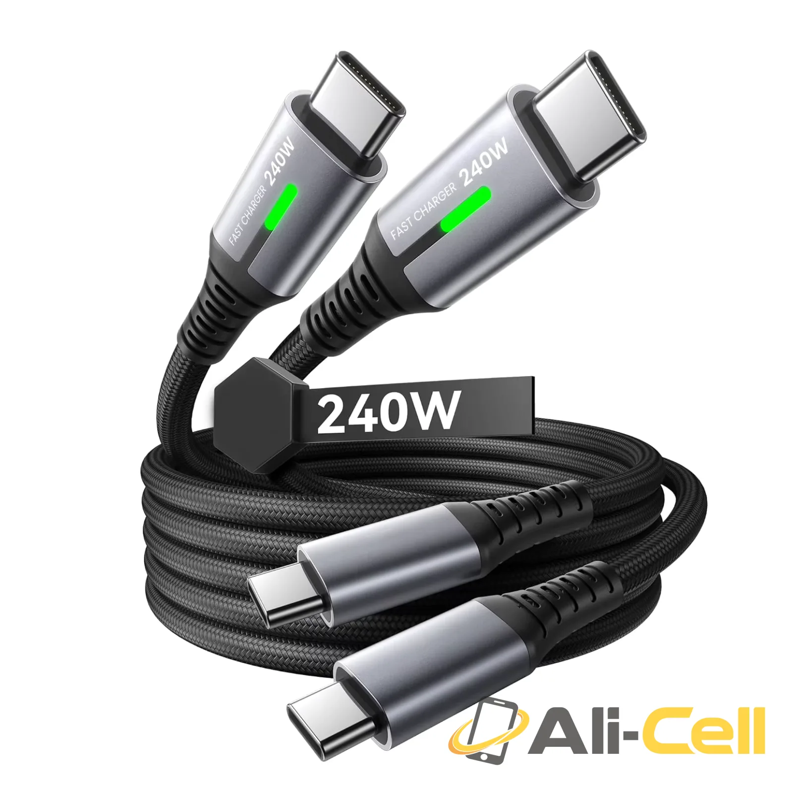 1M 240W PD USB-A to USB-C Charger Cable