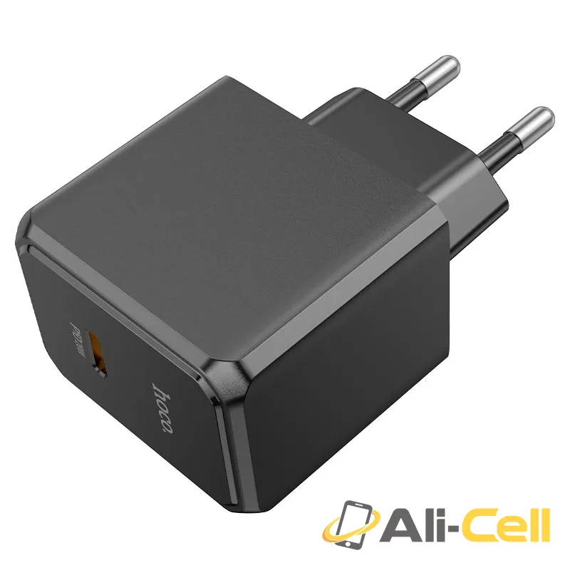 Wall charger “CS13A Ocean” PD20W EU cable set (Cs13a Black, Single)