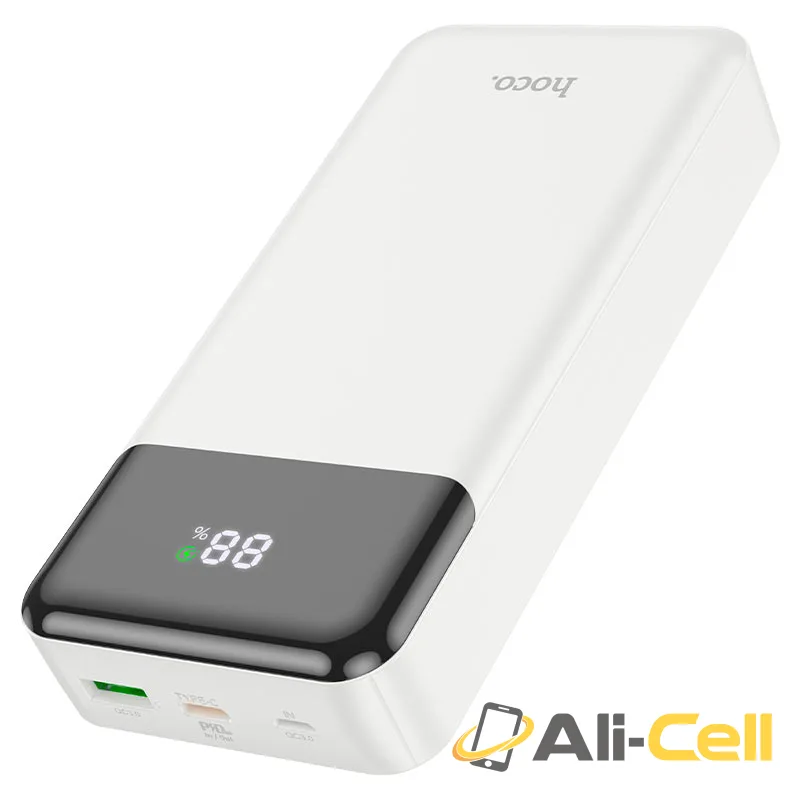 Power bank “J102A Cool figure” PD20W + QC3.0 20000mAh (J102a White) — 4