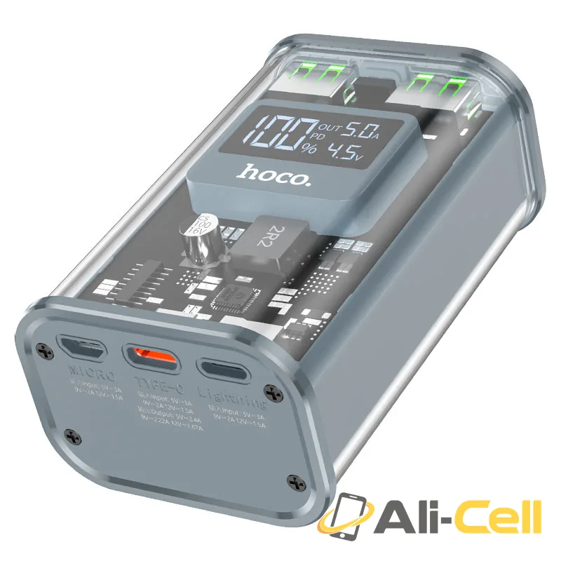 Power bank “J105 Discovery edition” 22.5W 10000mAh (J105 Grey)