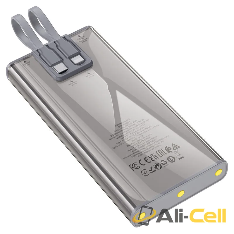 Power bank “J104 Discovery edition” 22.5W 10000mAh (J104 Grey) — 5