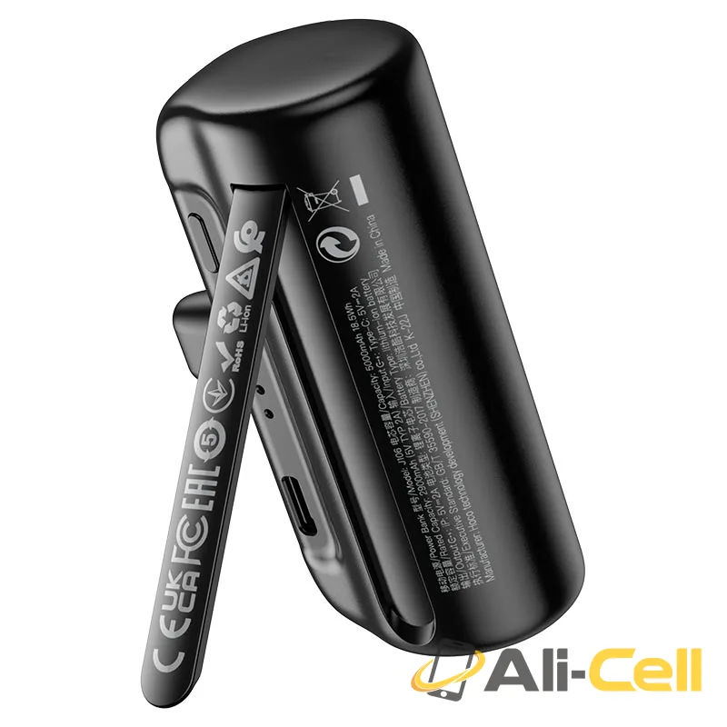 Power bank “J106 Pocket” 5000mAh for Lightning (J106 Ltn Black) — 6