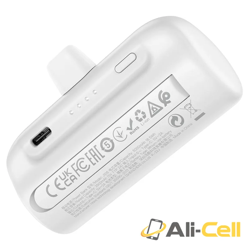 Power bank “J106 Pocket” 5000mAh for Type-C (J106 Tc Black) — 4