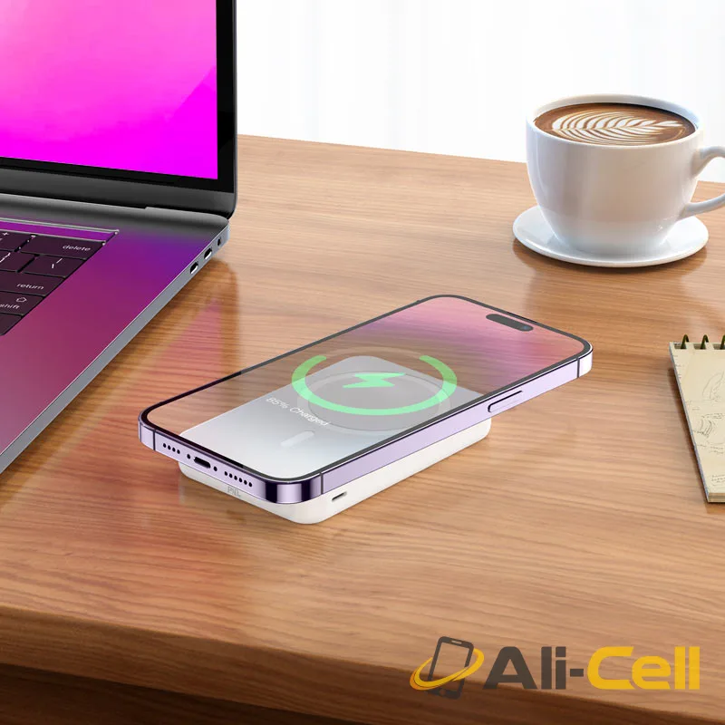 Power bank “J109 Easy” PD20W wireless charging 5000mAh (J109 Purple) — 7