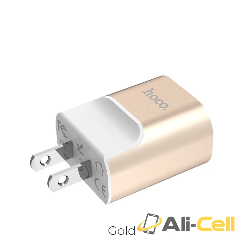 Wall charger “C47 Metal” dual USB ports US