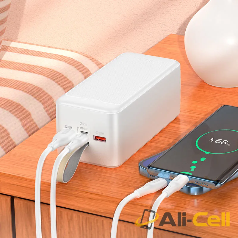 Power bank “J111D Smart charge” PD30W + QC3.0 50000mAh (J111d White) — 7