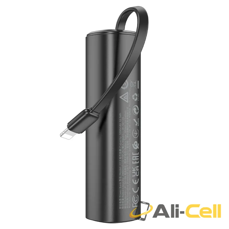 Power bank “J113 Energy-bar” 5000mAh for Lightning (J113 Ltn Milky White) — 5