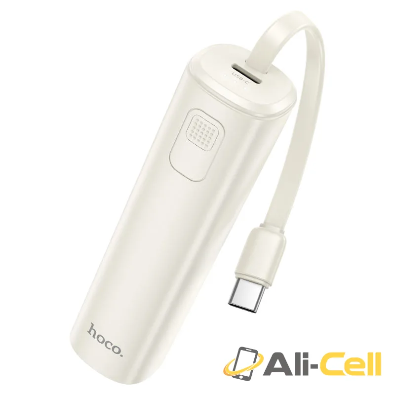 Power bank “J113 Energy-bar” 5000mAh for Type-C (J113 Tc Milky White) — 2