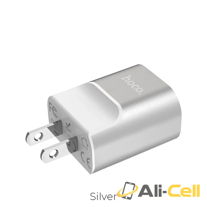 Wall charger “C47 Metal” dual USB ports US