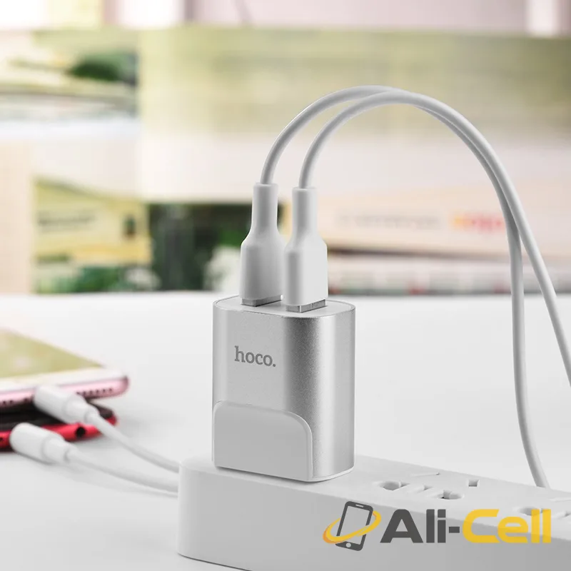 Wall charger “C47 Metal” dual USB ports US — 5