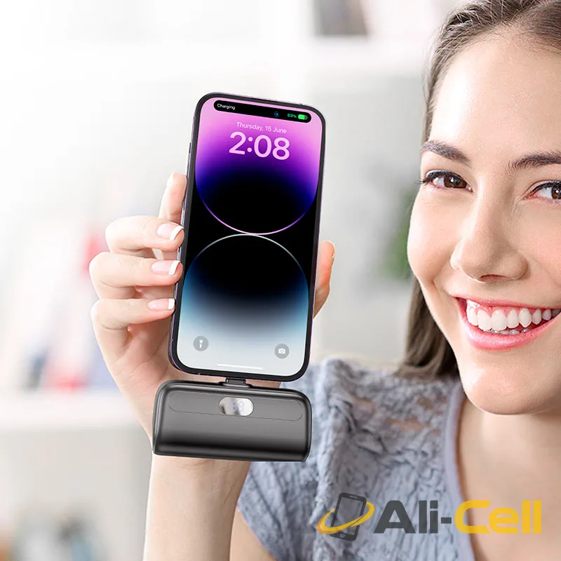 Power bank “J116 Cool charging” 5000mAh for Lightning (J116 Ltn Black) — 8