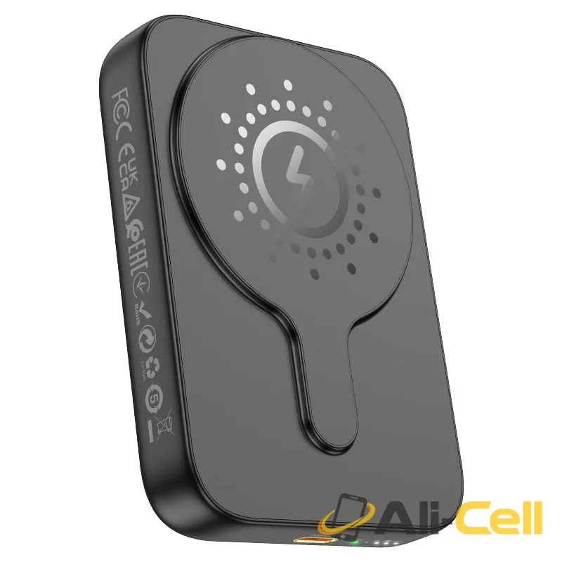 Power bank “J117A Esteem” PD20W + QC3.0 wireless charging 10000mAh (J117a Black)