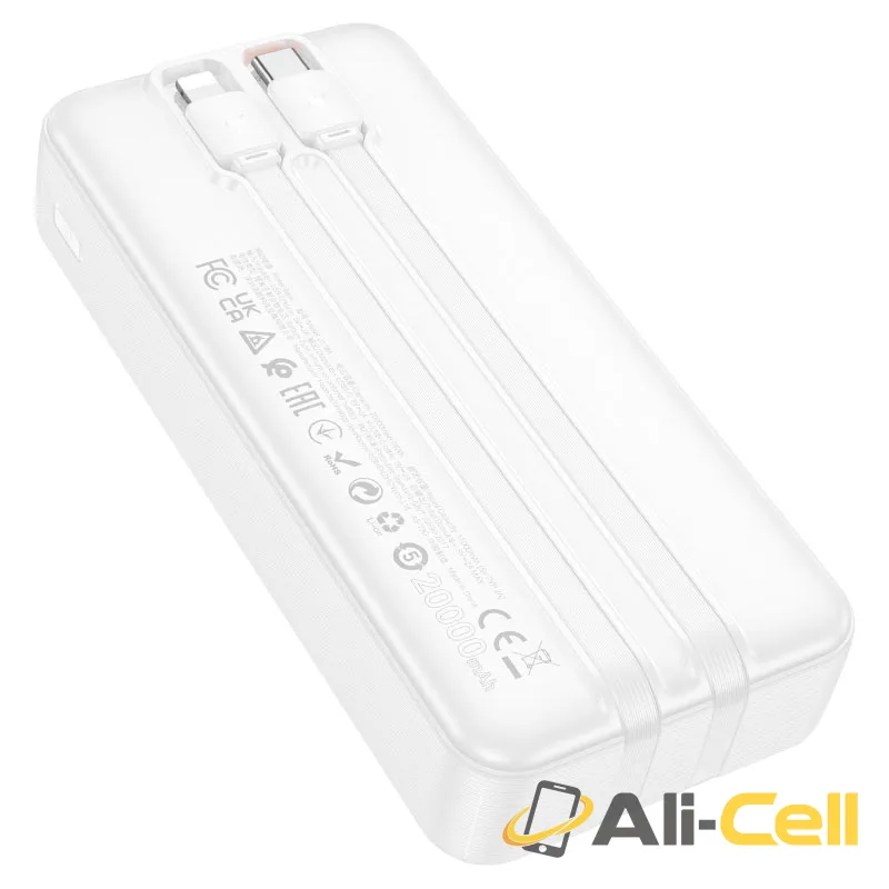 Power bank “J118A Speed energy” 20000mAh (J118a White) — 4