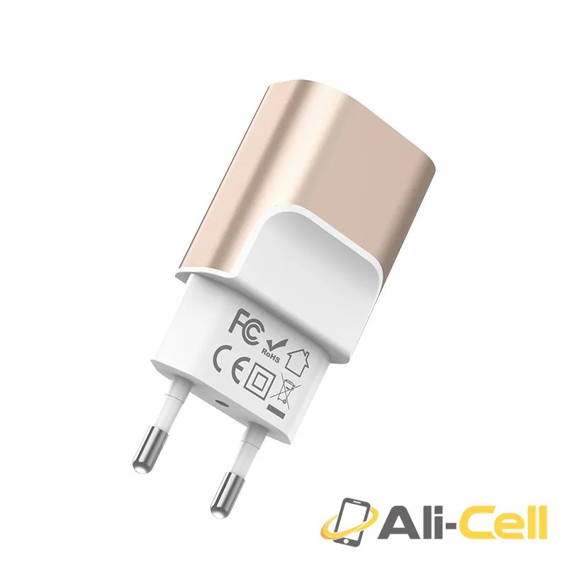 Wall charger “C47A Metal” dual USB ports EU — 4