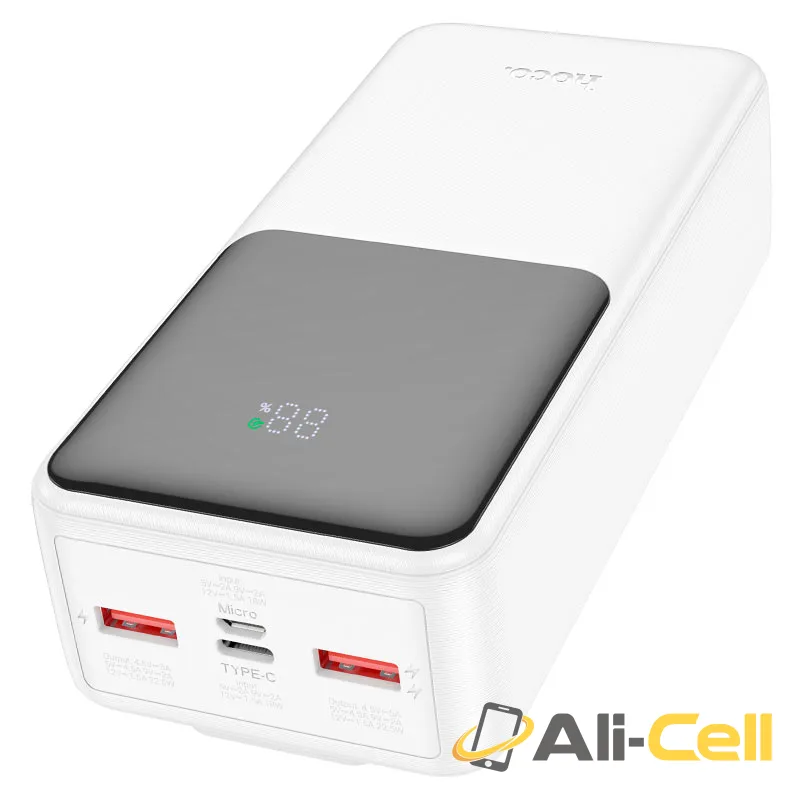 Power bank “J119B Sharp charger” 22.5W 30000mAh (J119b White)