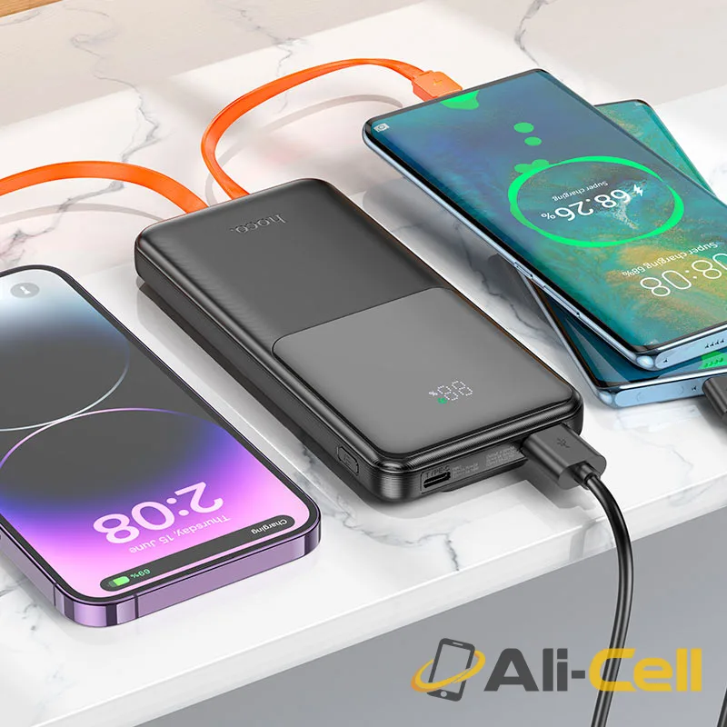Power bank “J119 Sharp charger” 22.5W 10000mAh (J119 Black) — 7