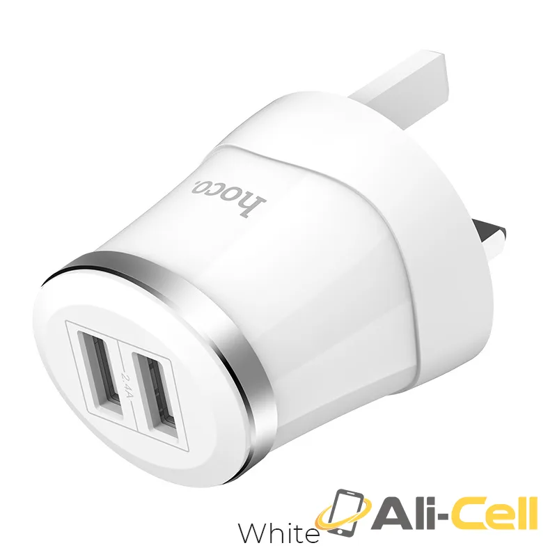 Wall charger “C38B Dignity” dual USB ports UK