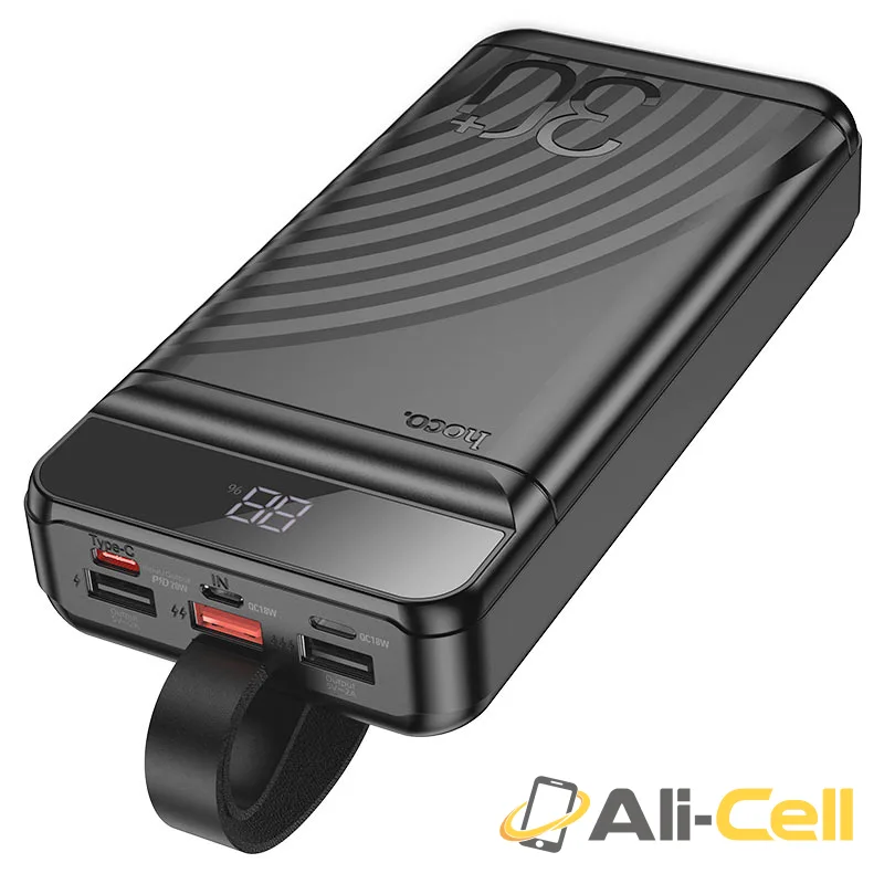 Power bank “J123B Element” 22.5W 30000mAh (J123b Black) — 4