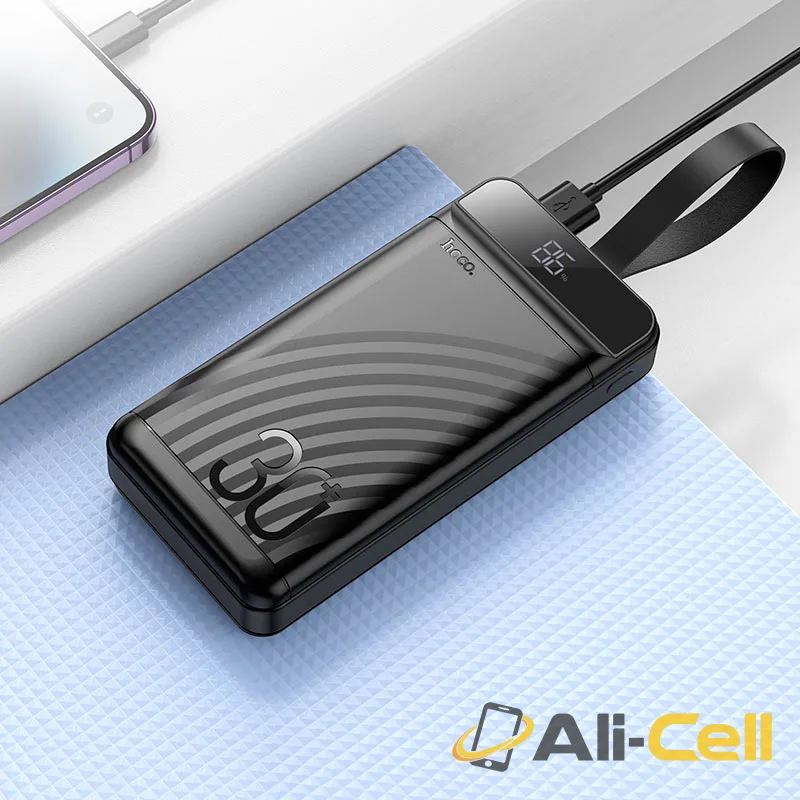 Power bank “J123B Element” 22.5W 30000mAh (J123b Black) — 7